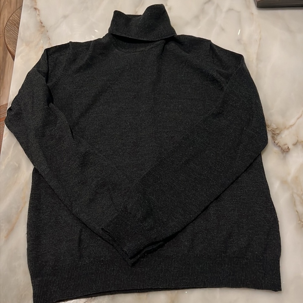 Moncler MAGLIONE TRICOT CICLISTA KNITTED TURTLE NECK JUMPER